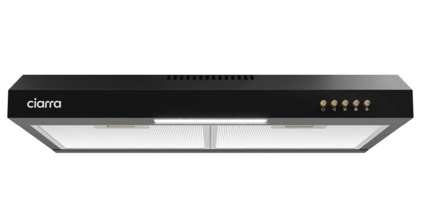 Ciarra CBCB6903D Okap kuchenny 60 cm czarny A+