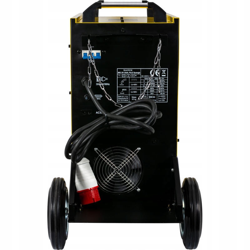 SPAWARKA MIGOMAT MAGNUM MIG 351 DUAL PULS SYNERGIA IGBT 350A 400V SPOT 4X4 Metody spawania MIG/MAG MMA TIG