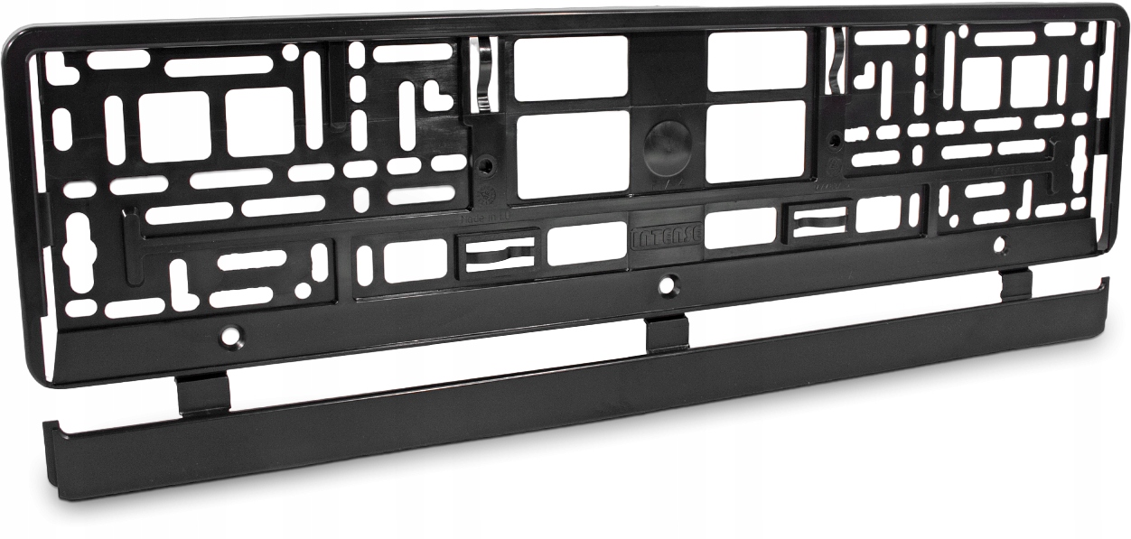 RAMKA RAMKI POD TABLICĘ REJESTRACYJNĄ SAMOCHODOWA CZARNA UNIWERSALNA Producent Carmotion