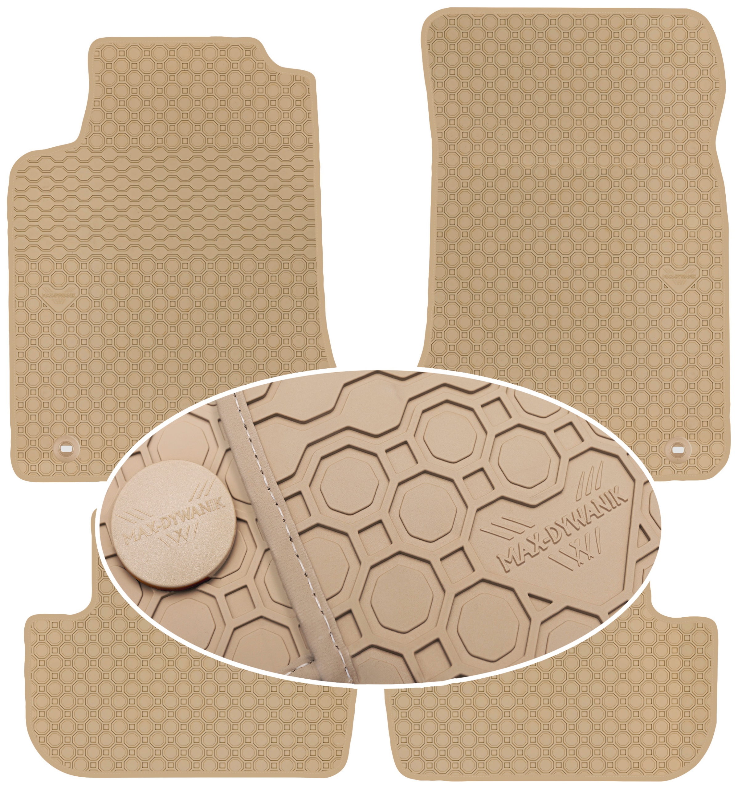 Килимки Max-Килимок резинові 102849641000 4 el.