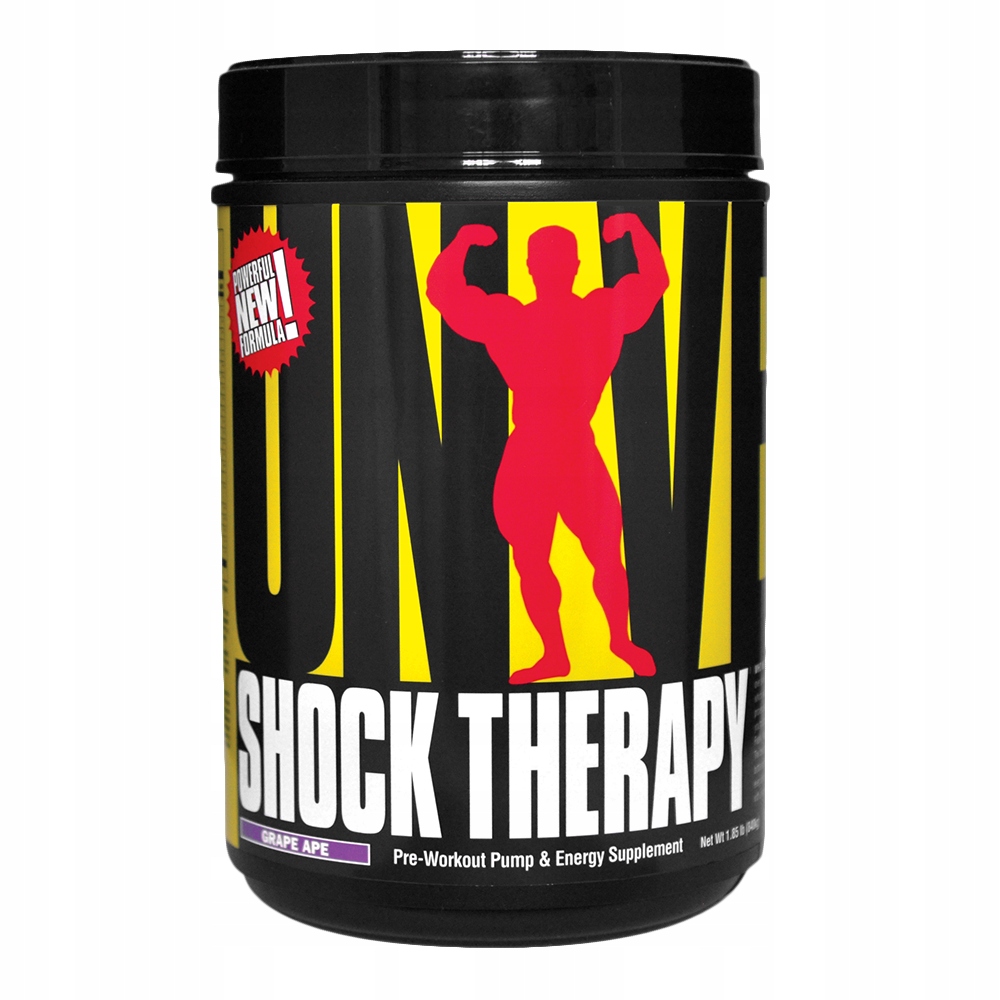 Kreatin Universal Shock Therapy 840 g Citron Energie Síla Trénink Bcaa