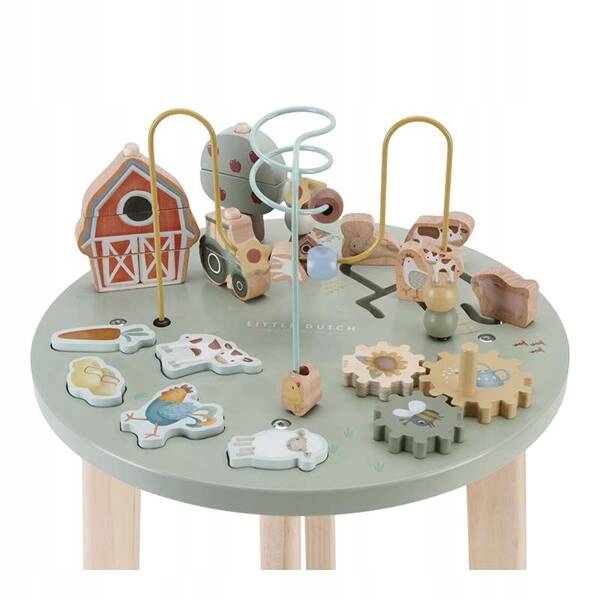 Little Dutch Stolik edukacyjny Little Farm FSC Marka Little Dutch