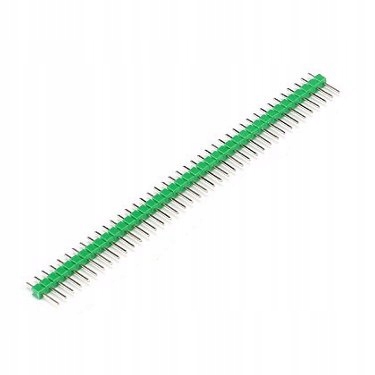 

Listwa goldpin raster 40 sztuk 2.54mm zielona