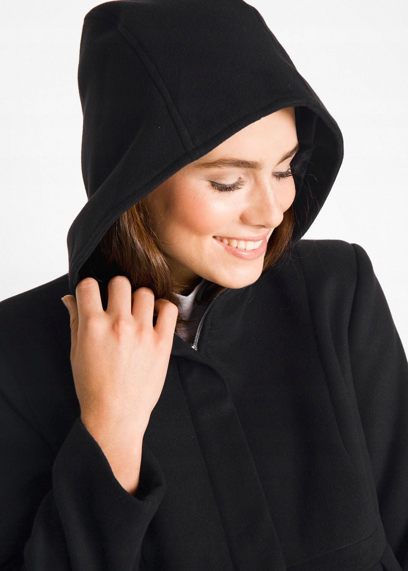 44 Bonprix PŁASZCZ CIĄŻOWY Z KAPTUREM Płeć kobieta