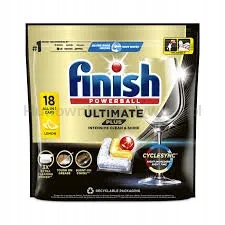 Finish Kapsle do myčky nádobí Ultimate Plus lemon 18 ks