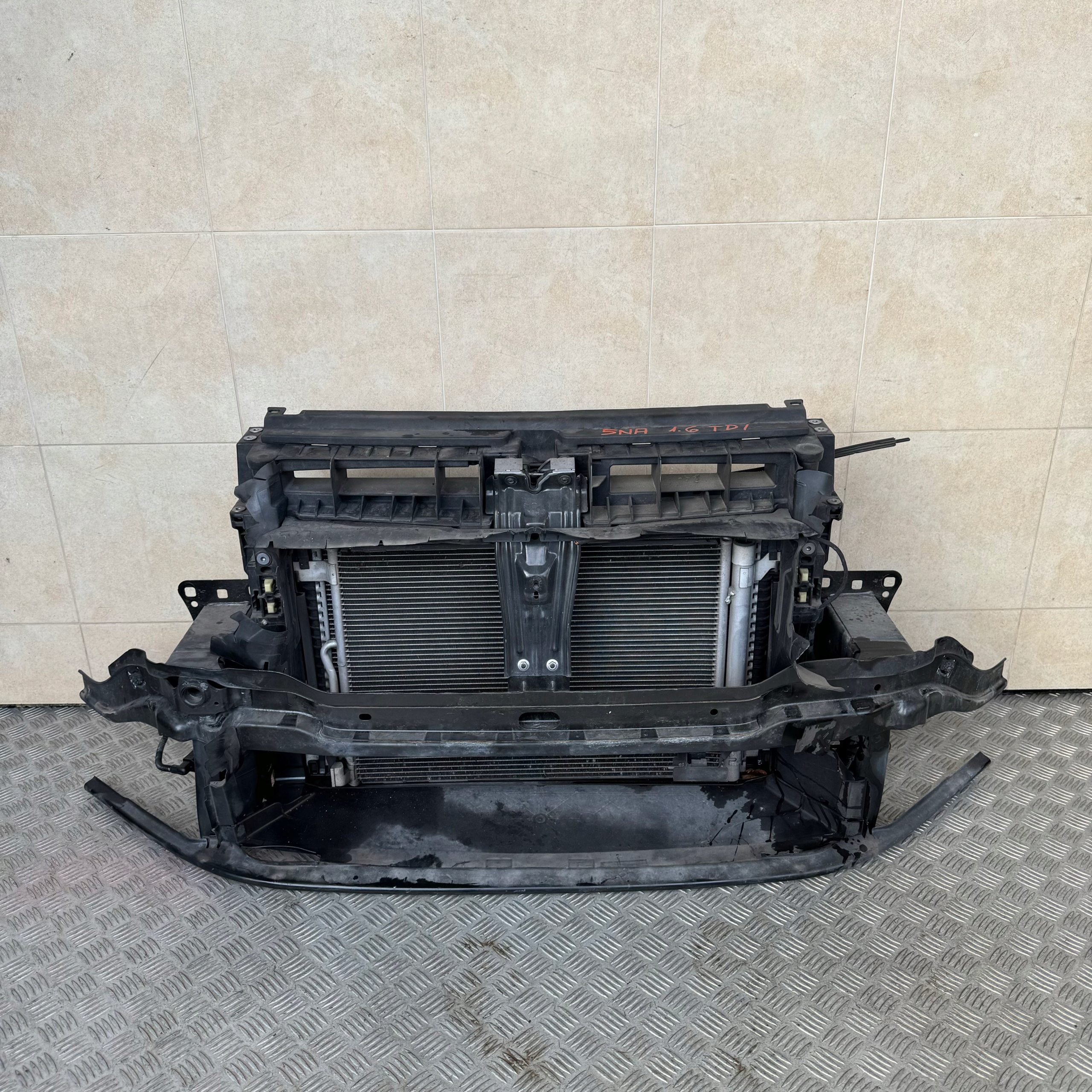 SUPPORT PANEL FOR RADIATORS RADIATOR PILLAR VW VOLKSWAGEN TIGUAN 5NA 1.6 TDI