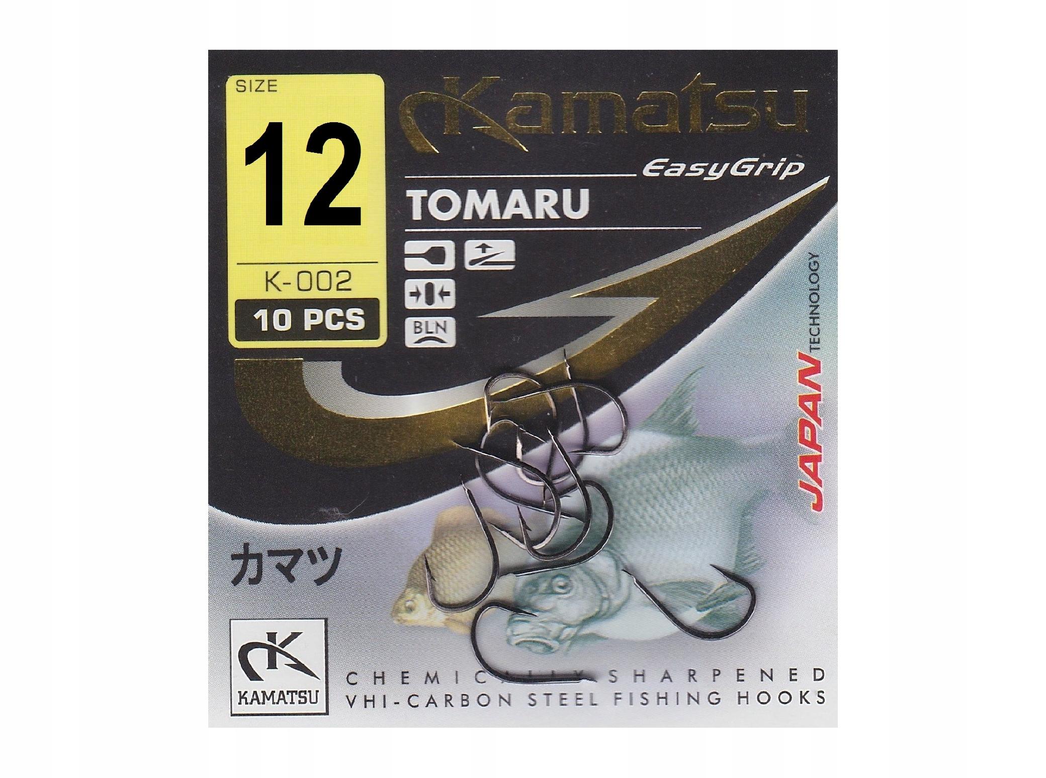 Haczyki Kamatsu Japan Tomaru Black- Łopatka nr12