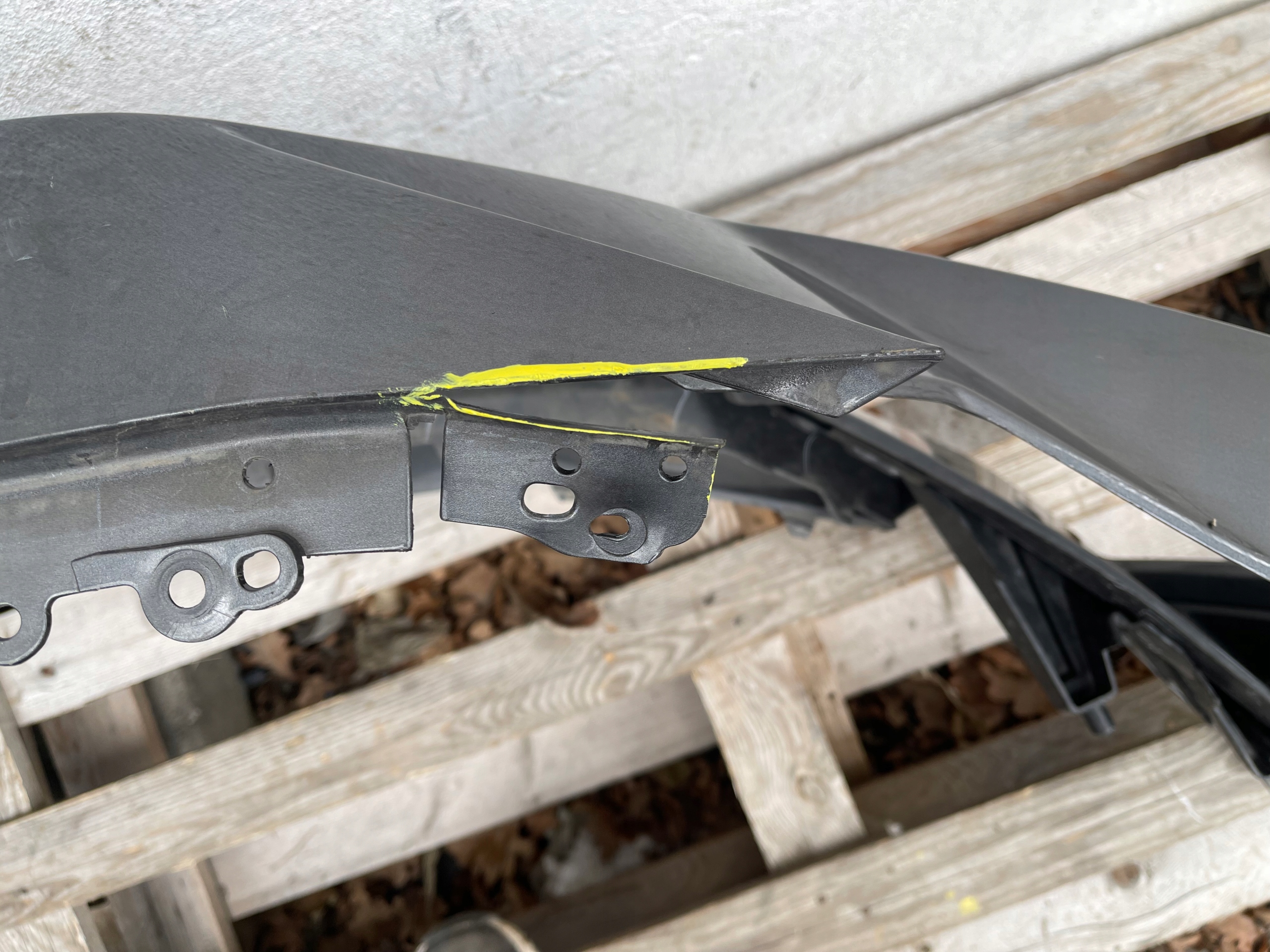 FORD MUSTANG VI GT LIFT 2018 - bumper front front below PDC