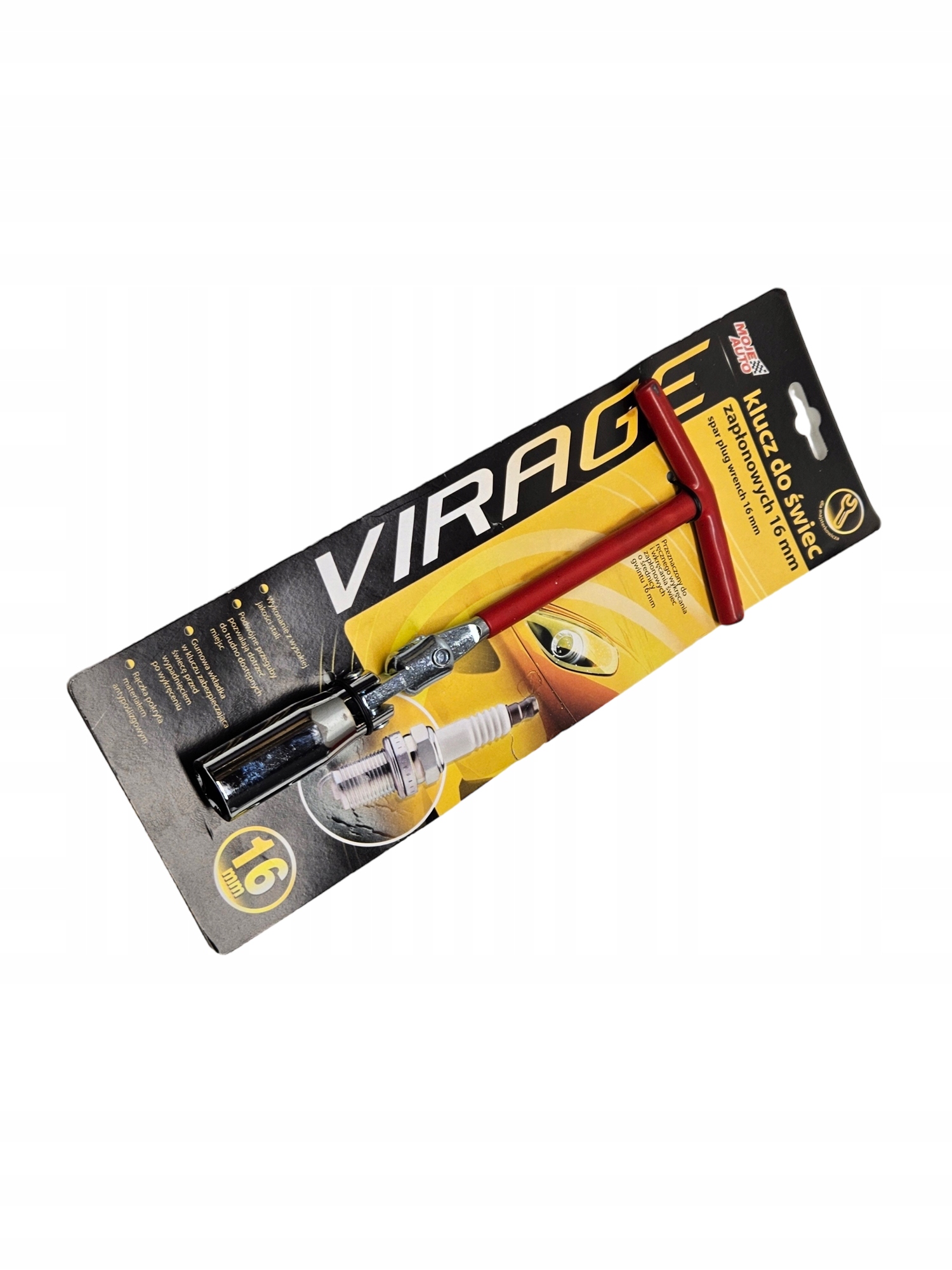 Klucz do świec zapłonowych 16MM