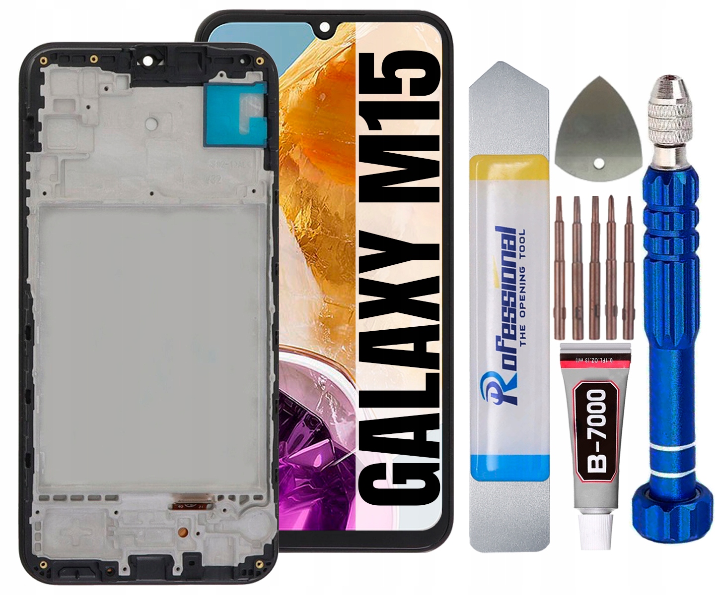 Displej Pro Samsung Galaxy M15 Incell LCD Displej +rámeček