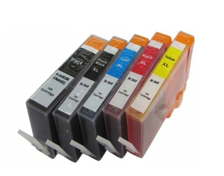 

5x 364XL Do Hp 5524 5510/4620/7520 C309A +foto 364