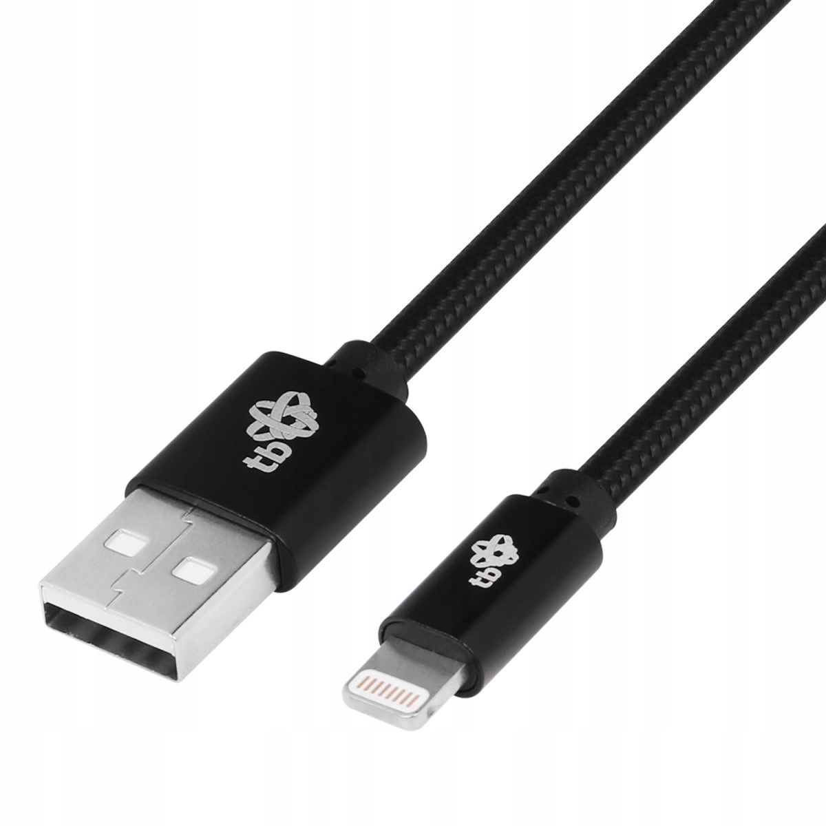 Kábel TB Lightning-USB, 1,5 m, čierny MFi