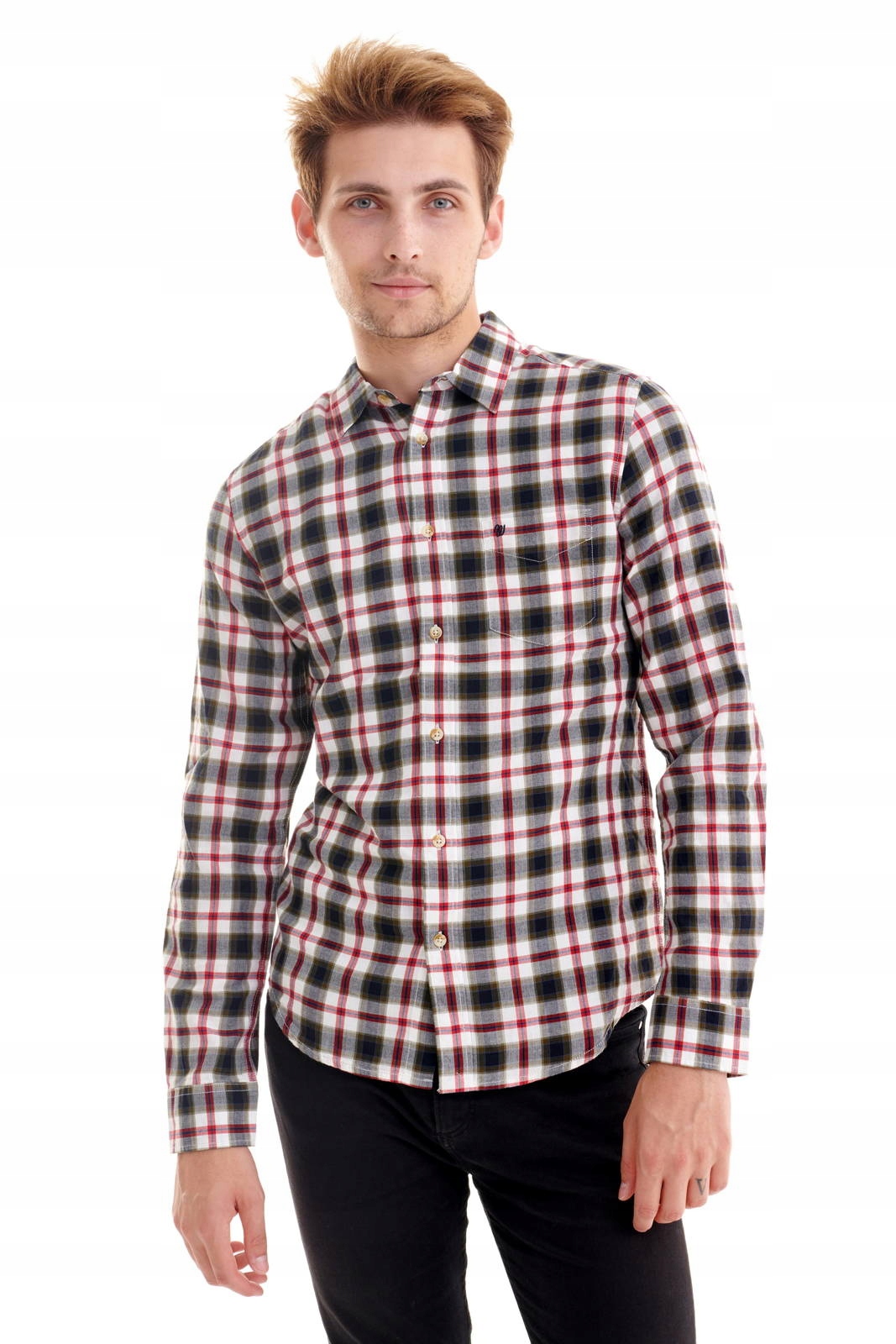 

Wrangler Ls 1PKT Shirt Off White W5975NP02 XL