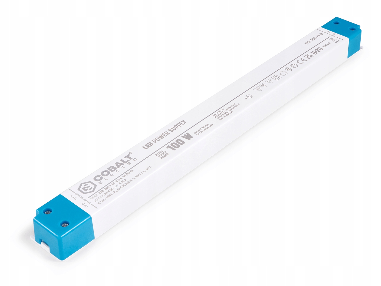Led zdroj CobaltElectro Plv 24V 100W 4.16A IP20