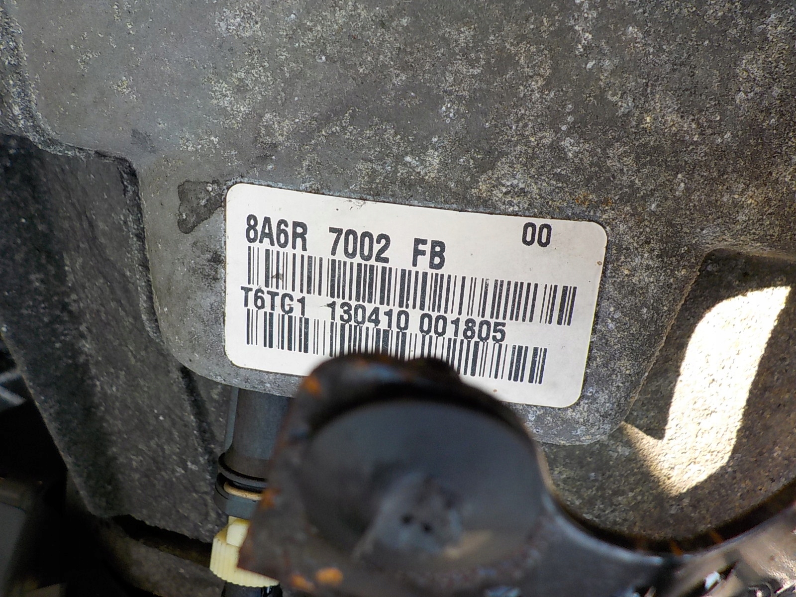 FORD FIESTA MK6 1.6 TDCI Getriebe 8A6R7002FB