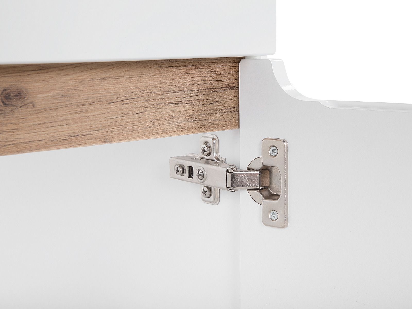 Szafka pod umywalkę 60 cm BALI WHITE 820 stojąca Kolor frontów biały