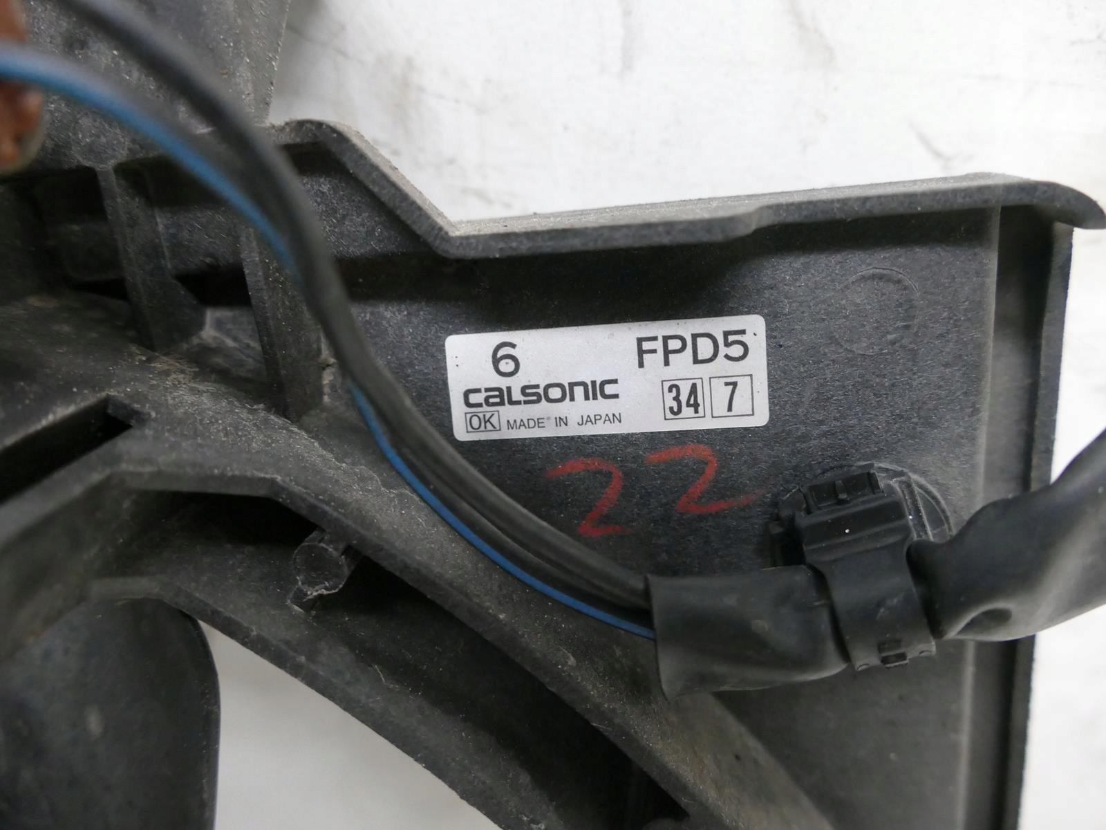 MAZDA PREMACY 1.8 b ventilátor chladiče