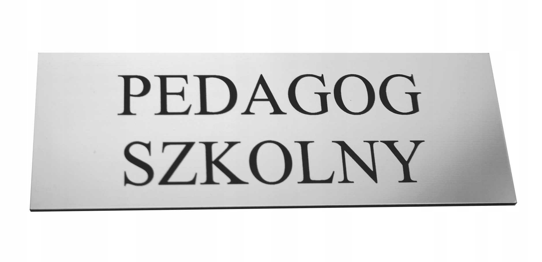 TABLICZKA na drzwi 20x7cm DOWOLNA TREŚĆ