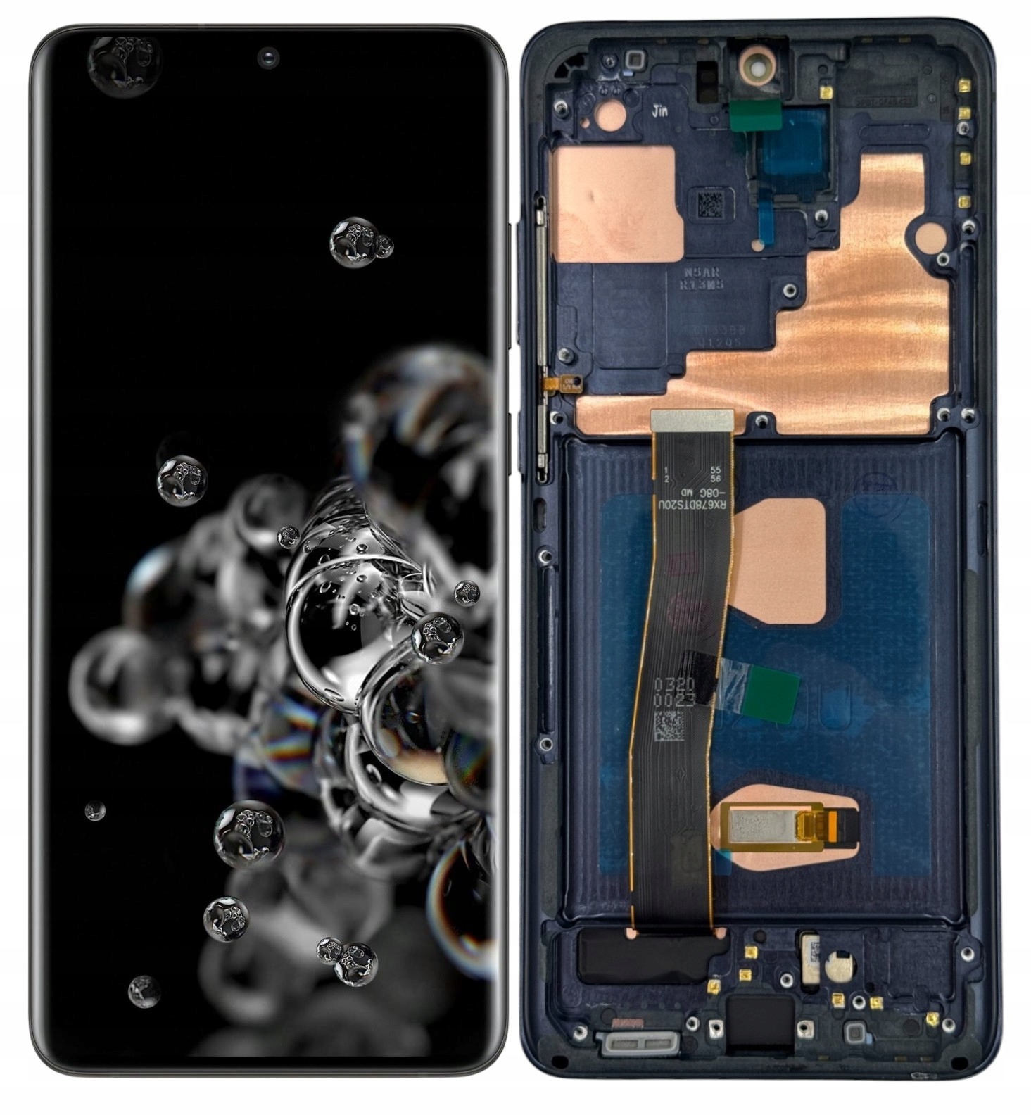 Displej Samsung Galaxy S20 Ultra Oled Rámeček Dotyk Premium