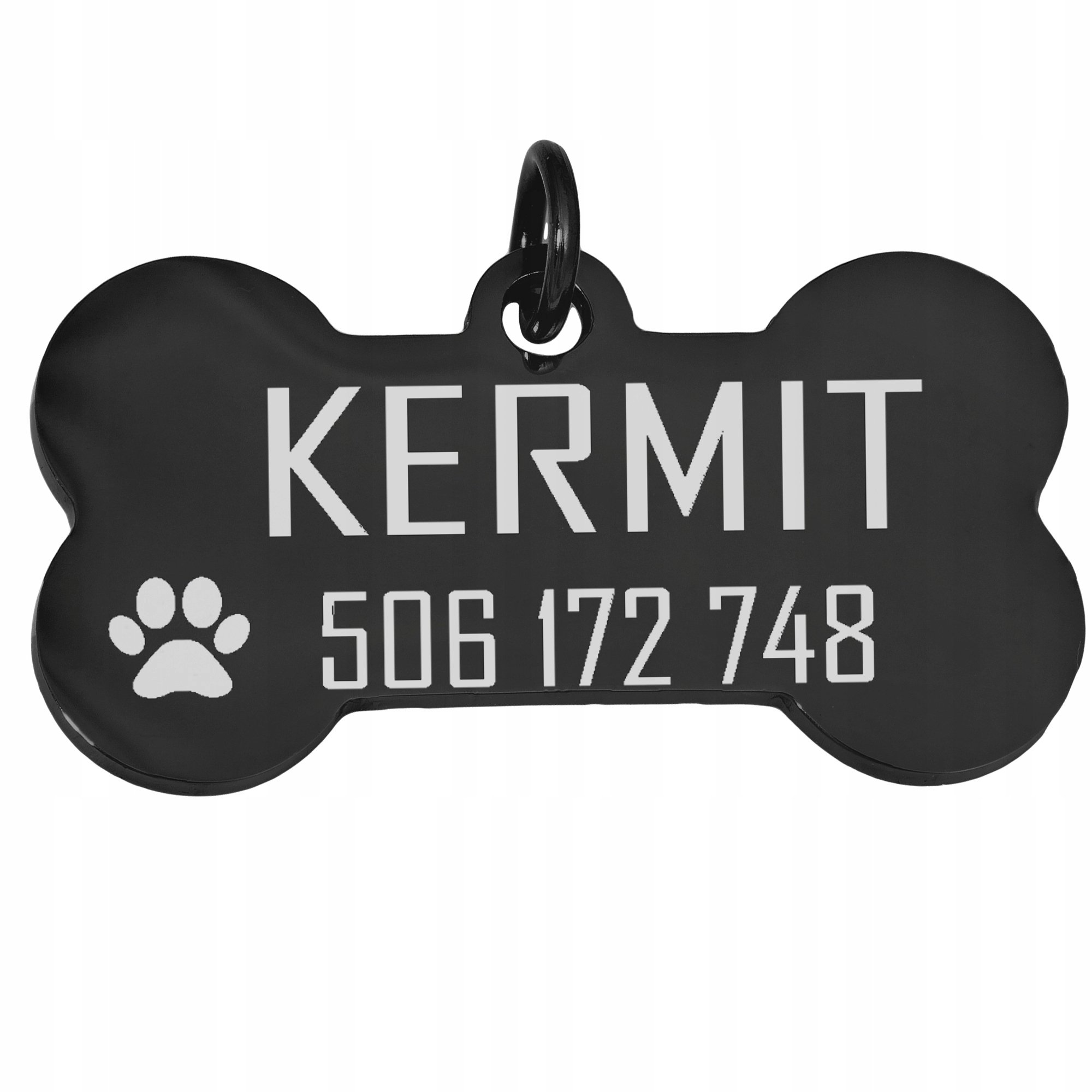 

Wisiorek Adresówka dla psa grawer czarna