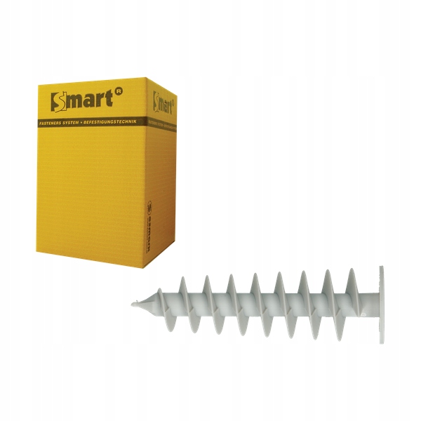 

Kołki Spiralne Ślimak Do Styropianu 120mm 25szt.