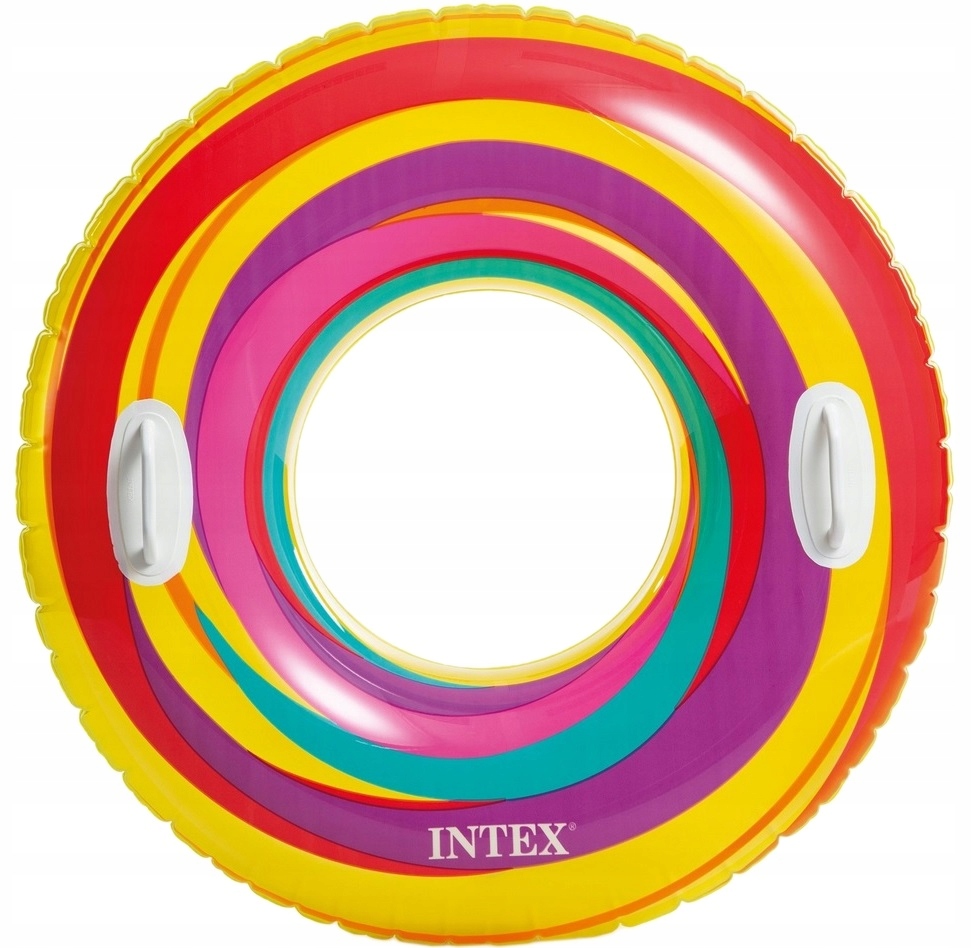 KOŁO DUŻE DMUCHANE KÓŁKO Z UCHWYTAMI INTEX 59256