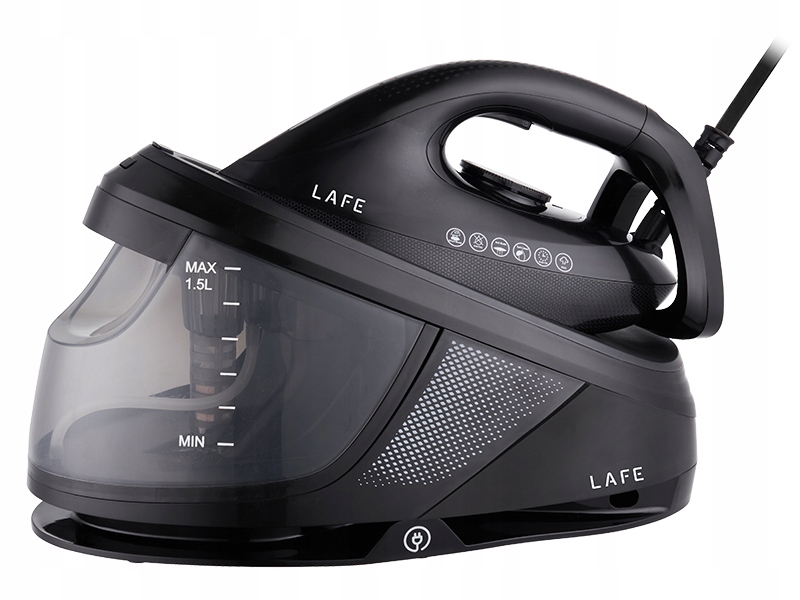 Stacja Pary Lafe Power Steam 3100W Żelazko Parowe Ceramiczna Strażak 1,5L
