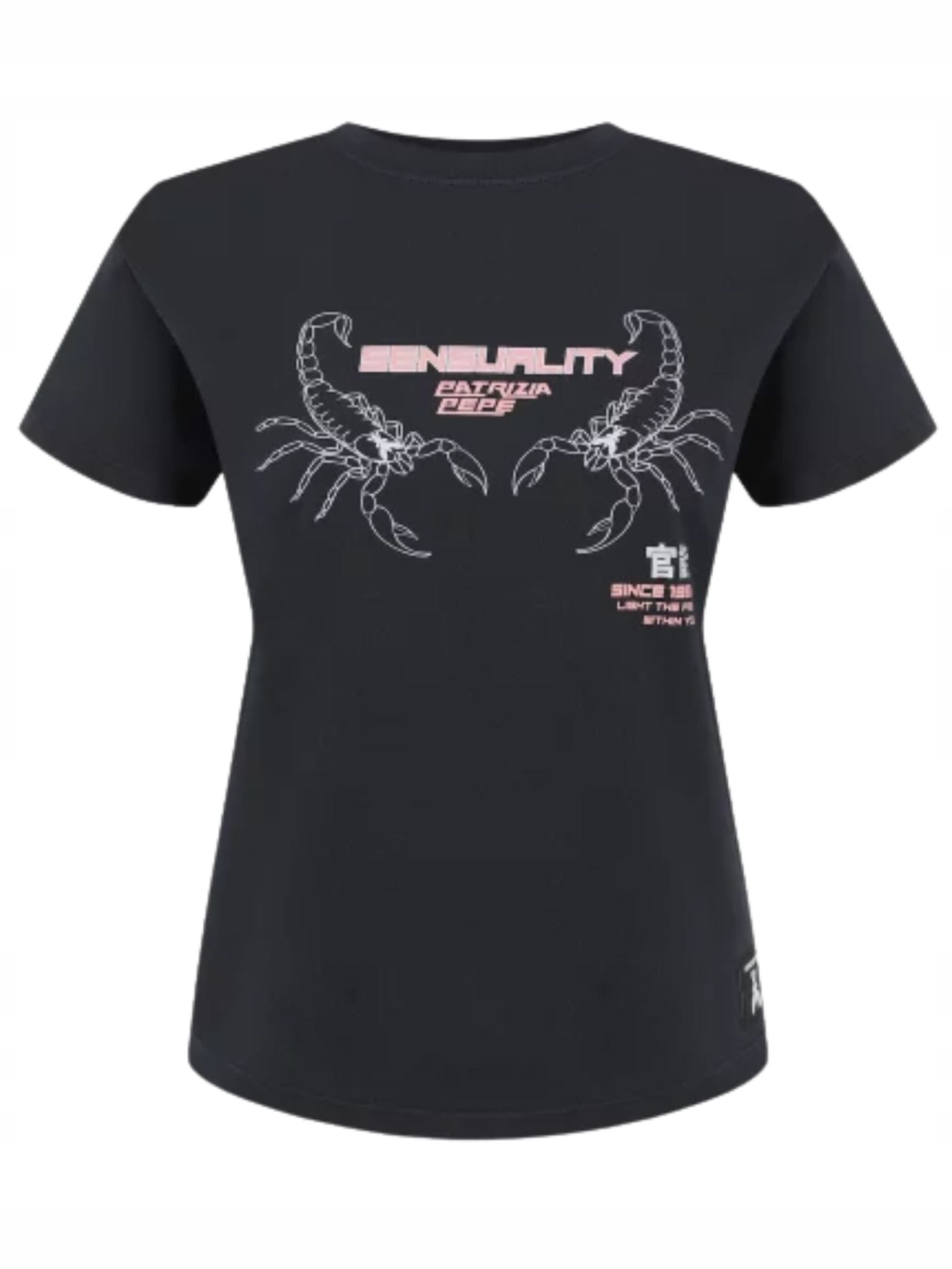 Dámské tričko Patrizia Pepe 2M4464 J297 černé tričko: 38
