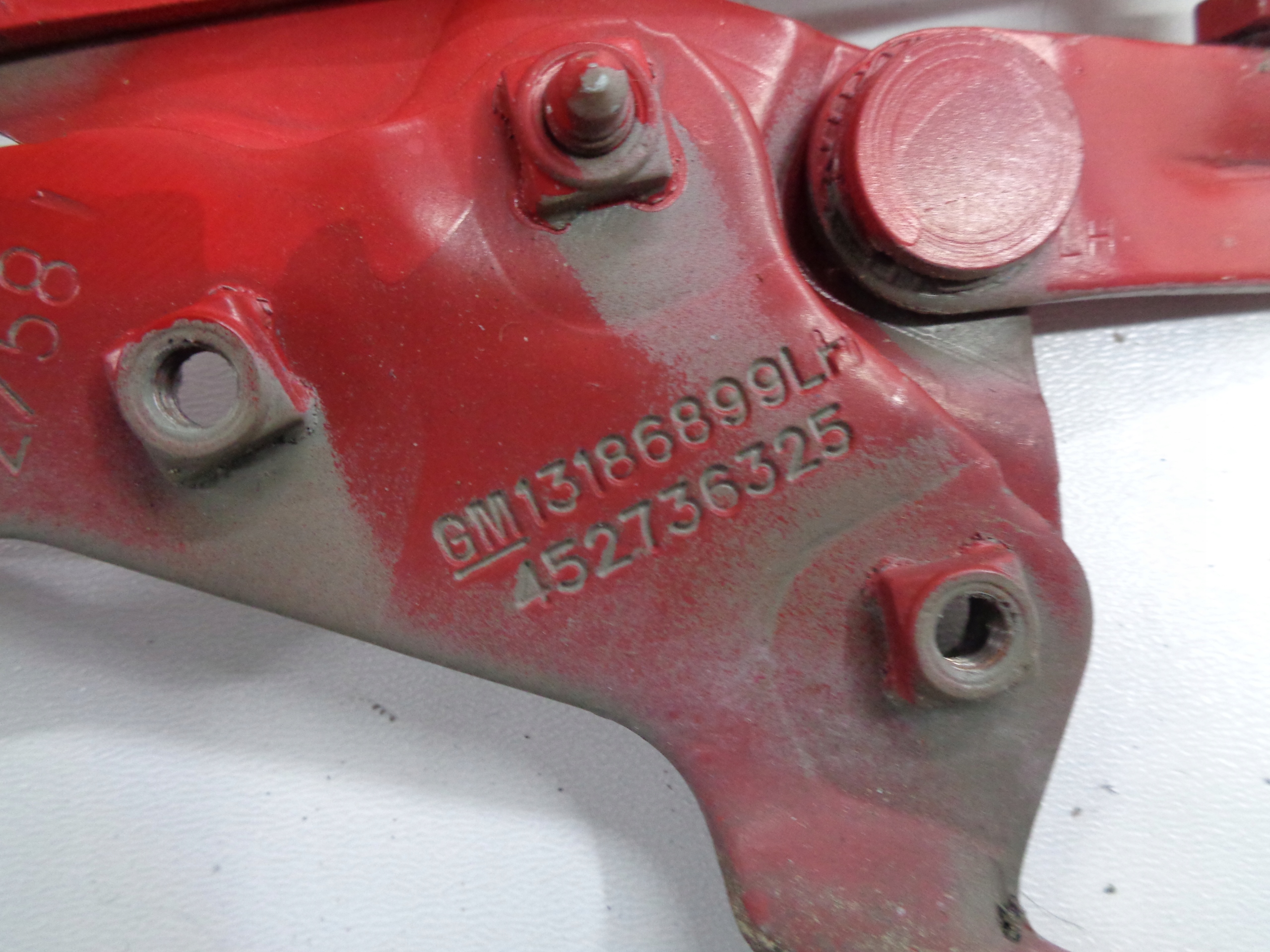 OPEL ASTRA J IV hinge bonnets front left