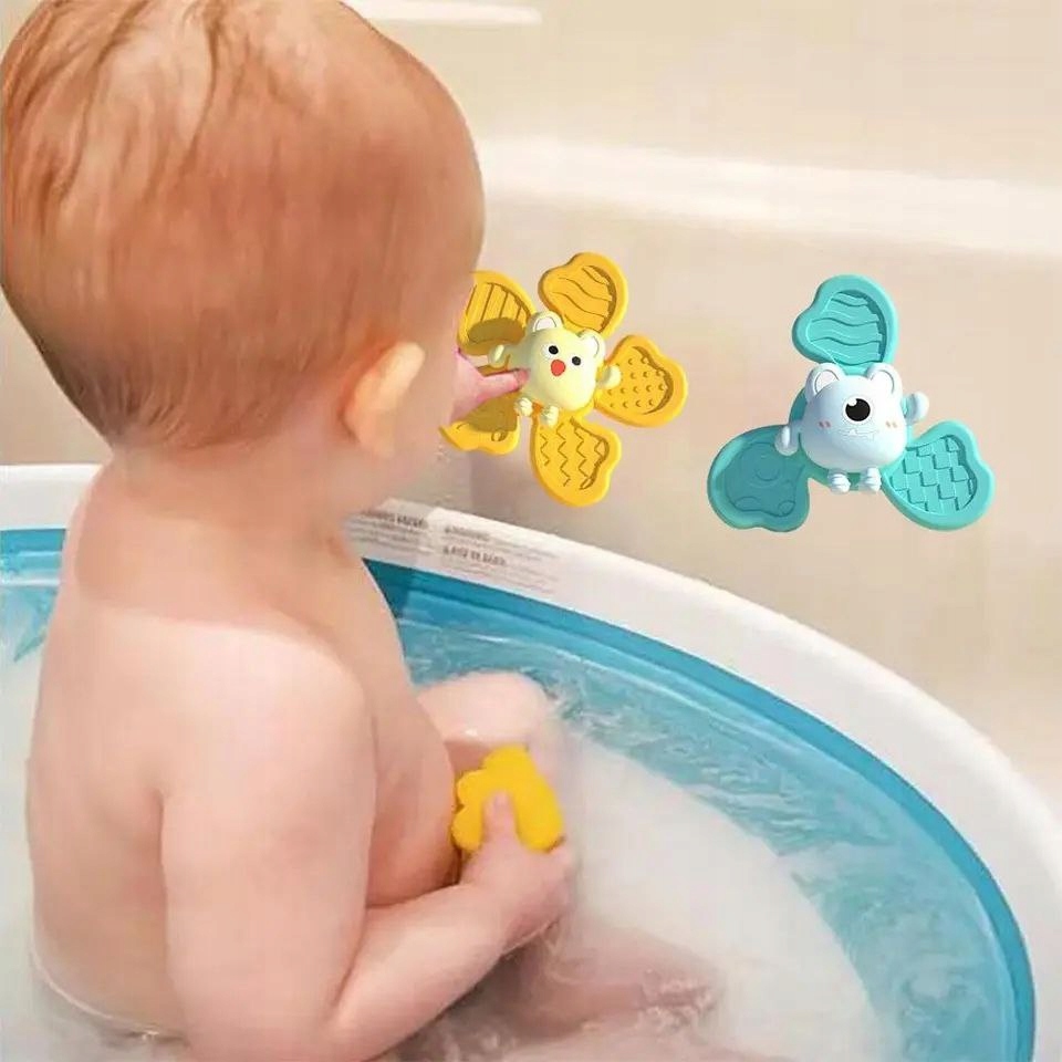 Zabawka Sensoryczna Spinner na Przyssawkę Zestaw 3 SZT Spiner Efekty dźwiękowe