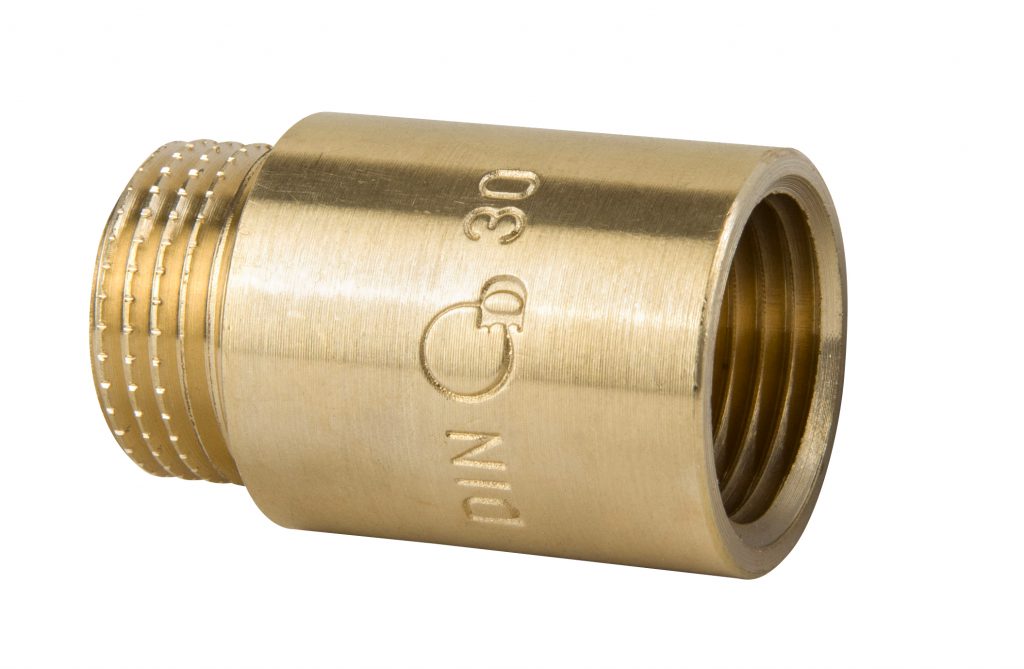 

Przedłużka mosiężna 1/2 cala długość 20 mm typ K