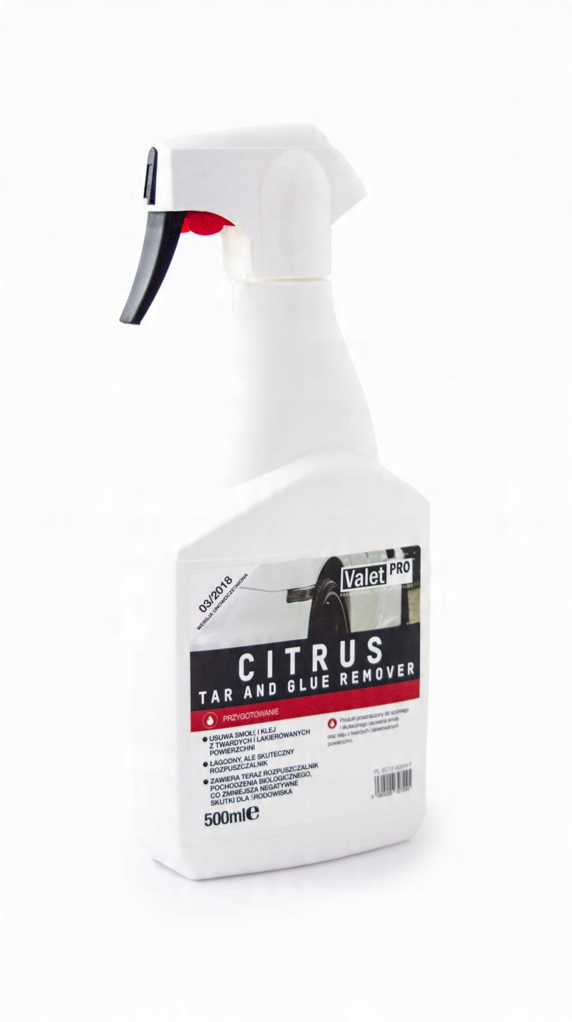 

ValetPRO Tar Glue Remover Usuwania Kleju Smoły