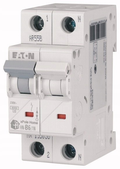 

Wyłącznik nadprądowy 1P+N B 16A 6kA Ac HN-B16/1N