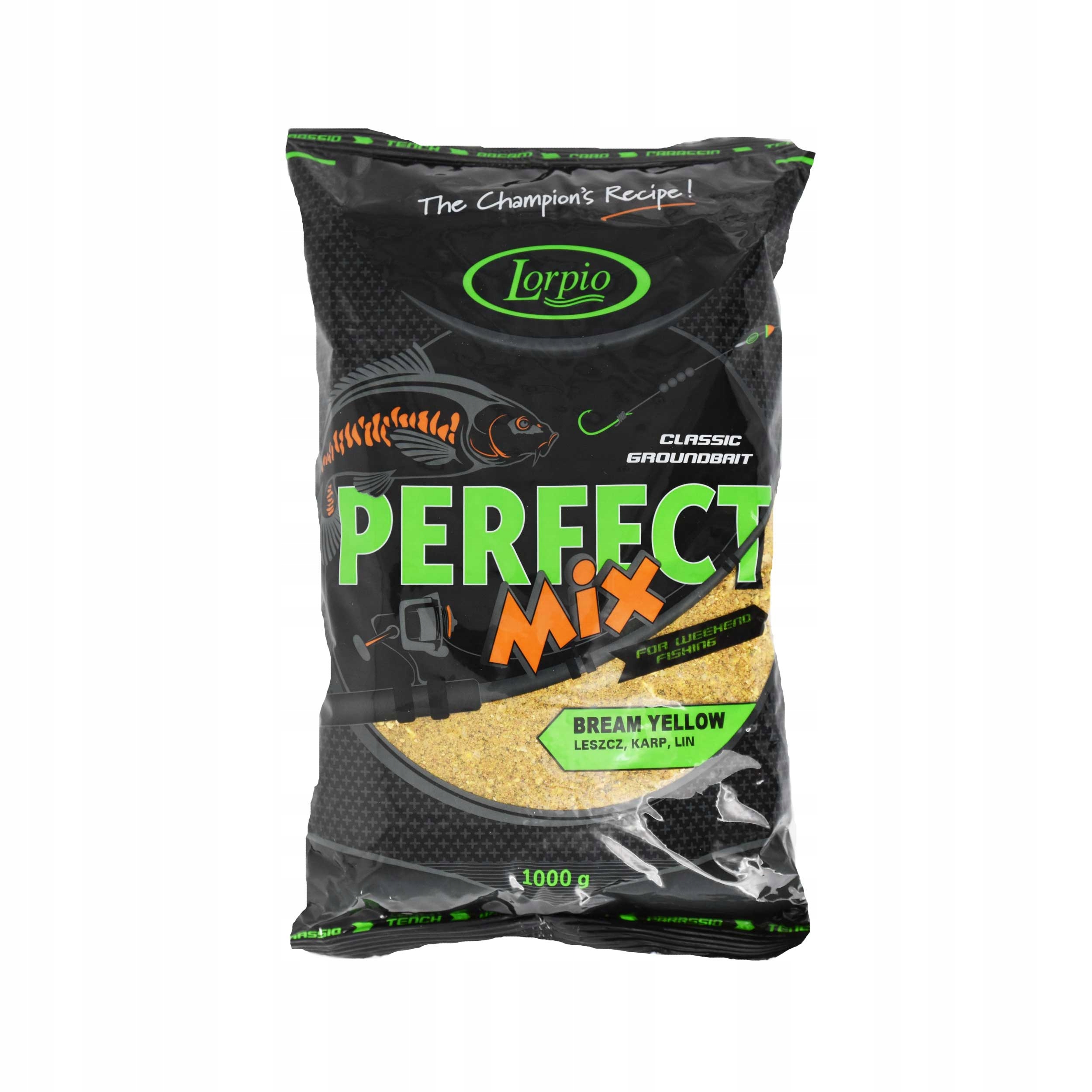 Zanęta Lorpio Perfect Mix 3kg Bream Yellow na wody stojące/wolno płynące