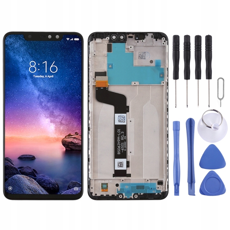 TFT LCD Screen for Xiaomi Redmi Note 6 Pro Digitizer Full Assembly with