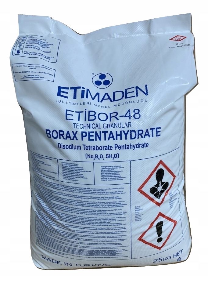 

Borax 5H2O Boraks worek 25kg 99,9%