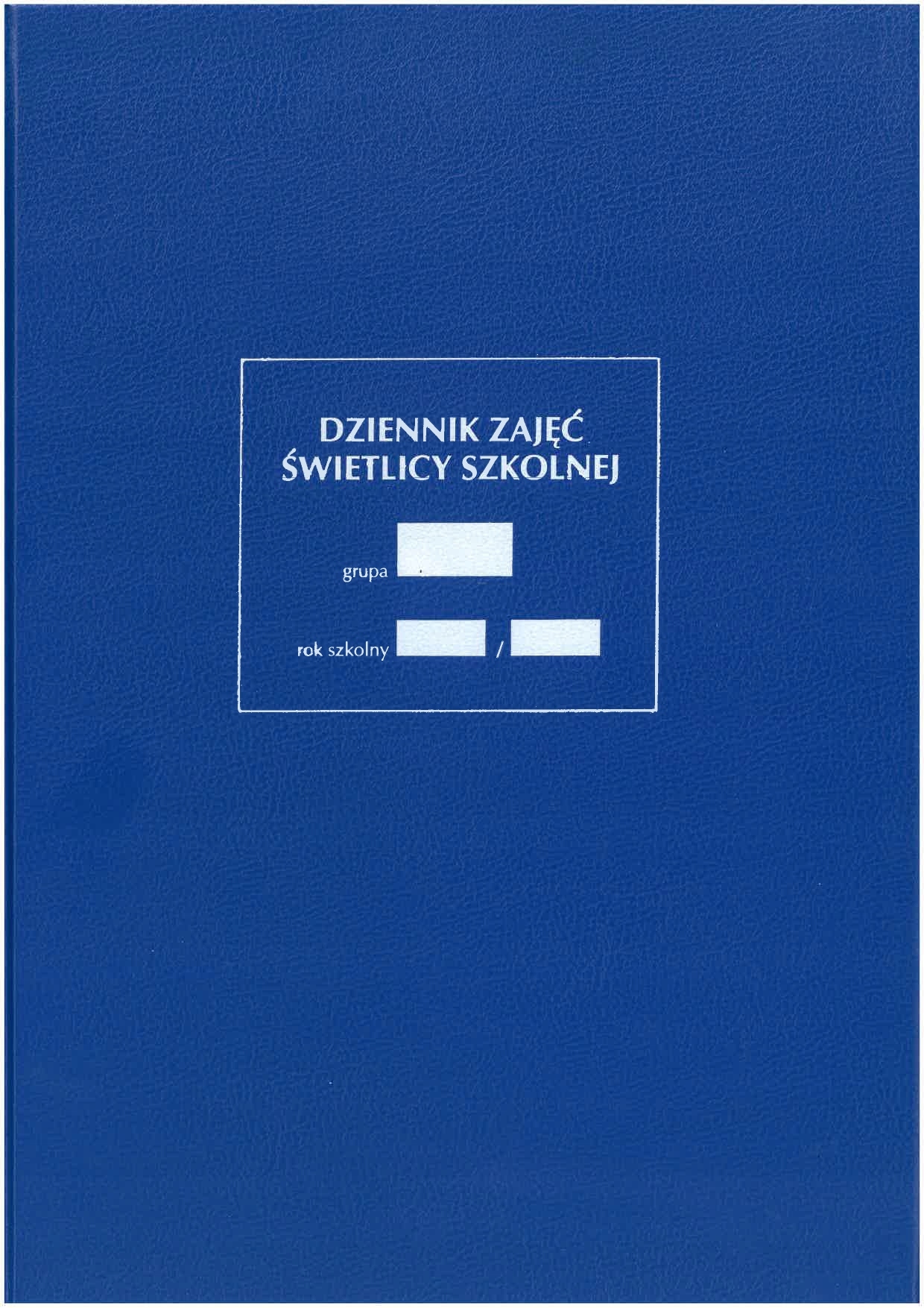 Dziennik zajęć świetlicy szkolnej