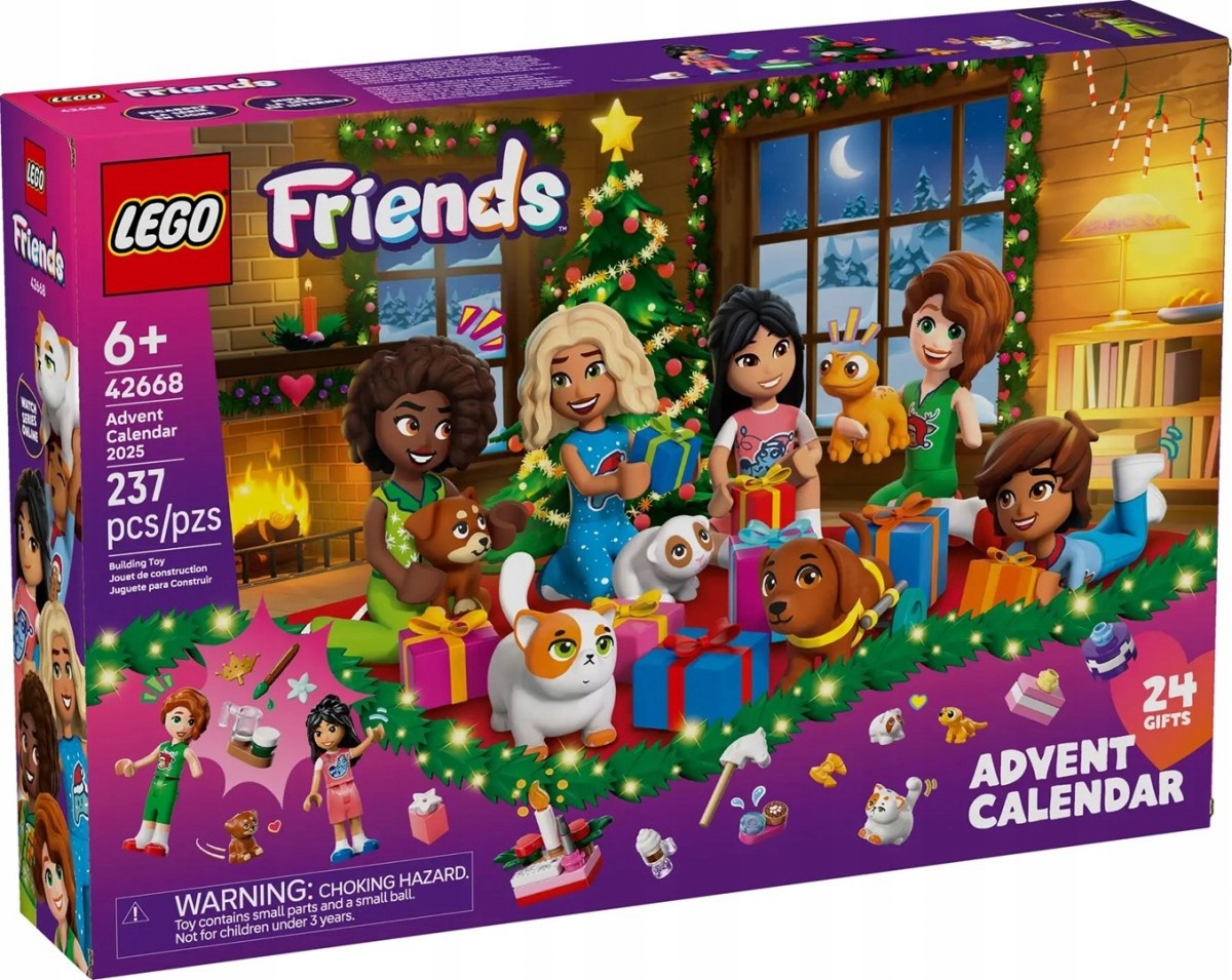 42668 Lego Friends Lego Friends Adventní kalendář na rok 2025