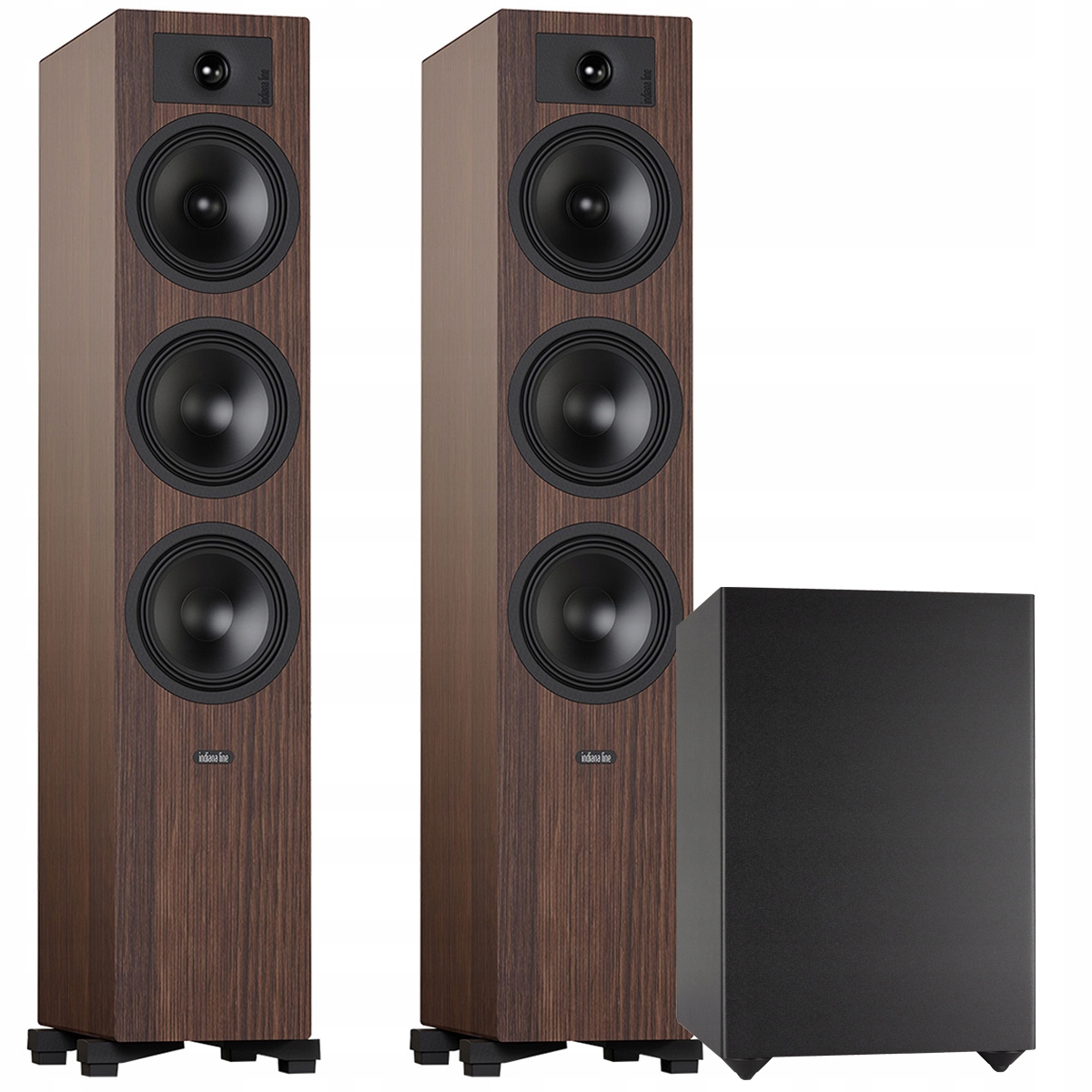 Indiana Line Tesi 6 Podlahové Stĺpy Subwoofer Basso 880