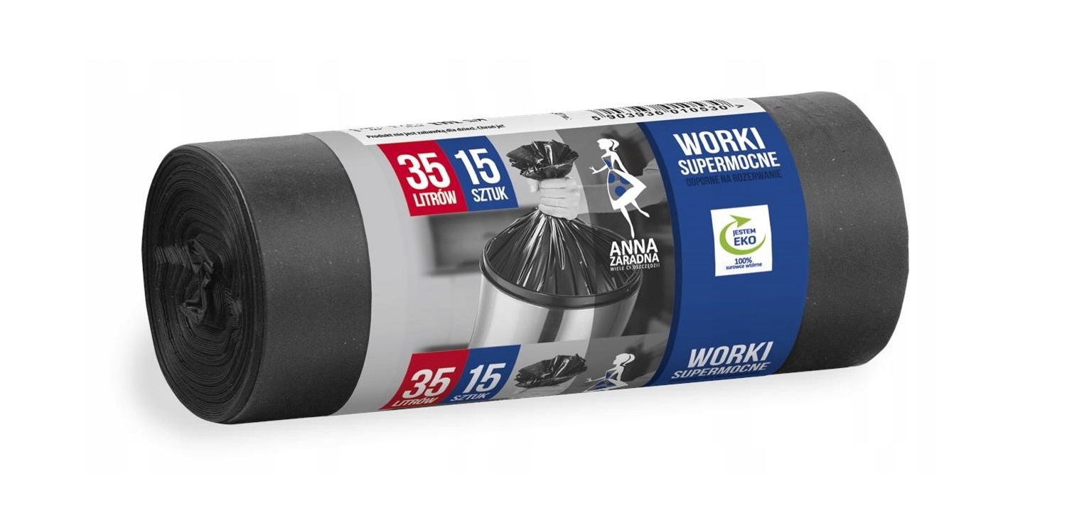 

Worki na śmieci Anna Zaradna 35l 15szt