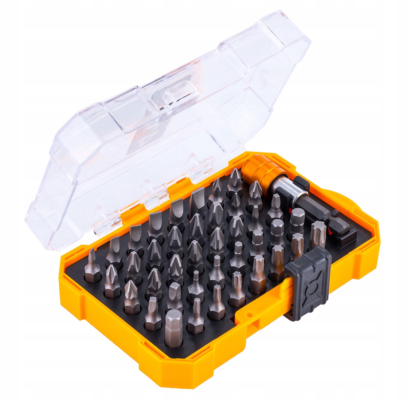 ZESTAW BITÓW KOŃCÓWEK WKRĘTARKI 41 EL. WALIZKA Długość bitu 25mm