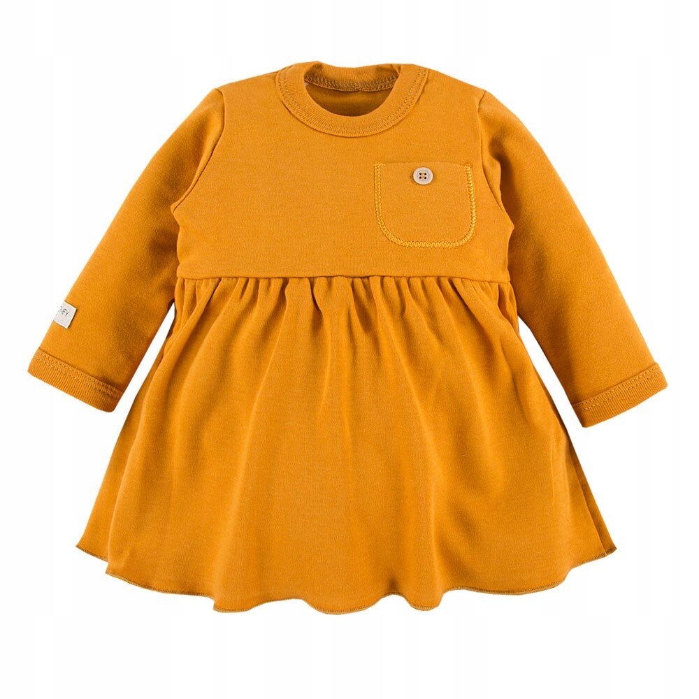 TUNIKA SIMPLY COMFY MIODOWY Rękaw długi rękaw