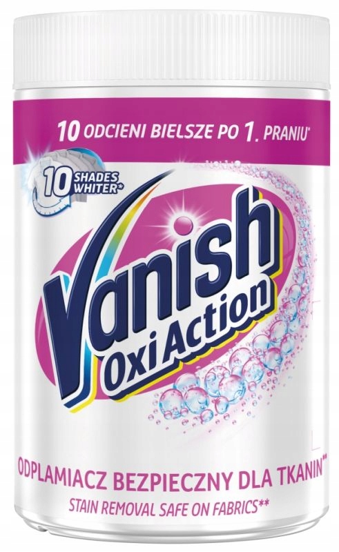 VANISH GOLD OXI ACTION ODSTRAŠOVAČ ŠKVRNA NA BIELU 625g