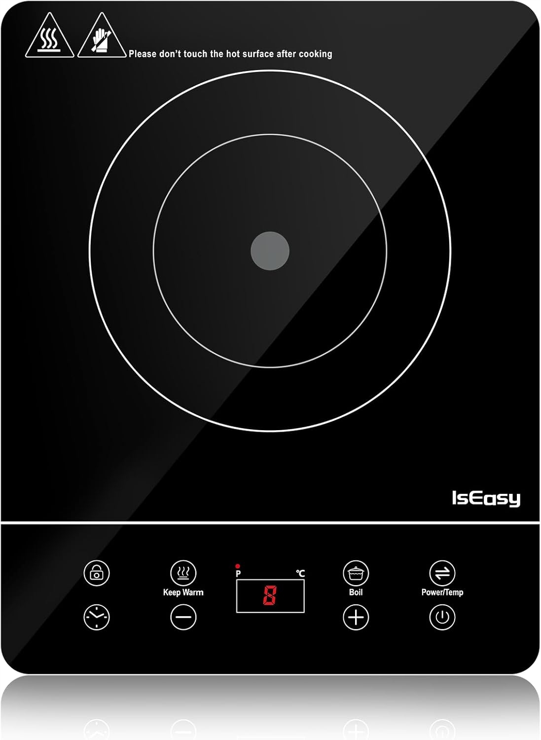 Kuchenka przenośna IsEasy WQ-8050 2100W 9Ust