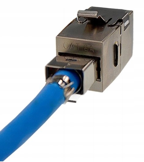 1 x Moduł Keystone RJ45 kat. 6 A KLANET KEY-S6A Łącznik UTP Producent Inna