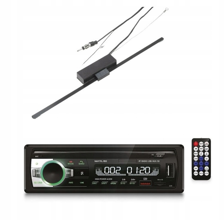 Navitel RD3 Autorádio Aux Usb MP3 Bluetooth anténa automobilová