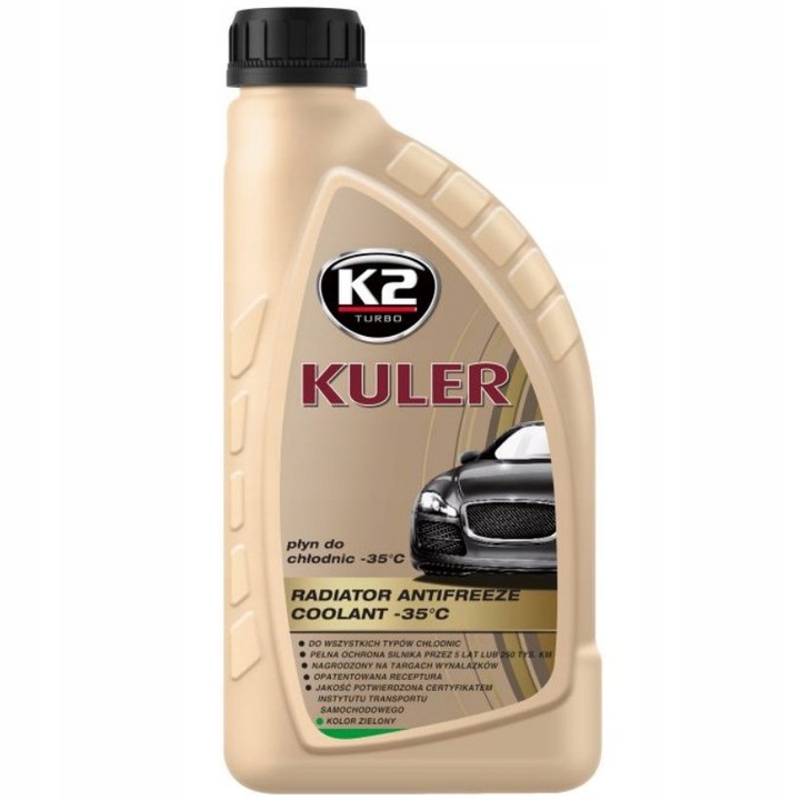 

Zielony Płyn Do Chłodnic K2 Kuler Long Life -35 1L