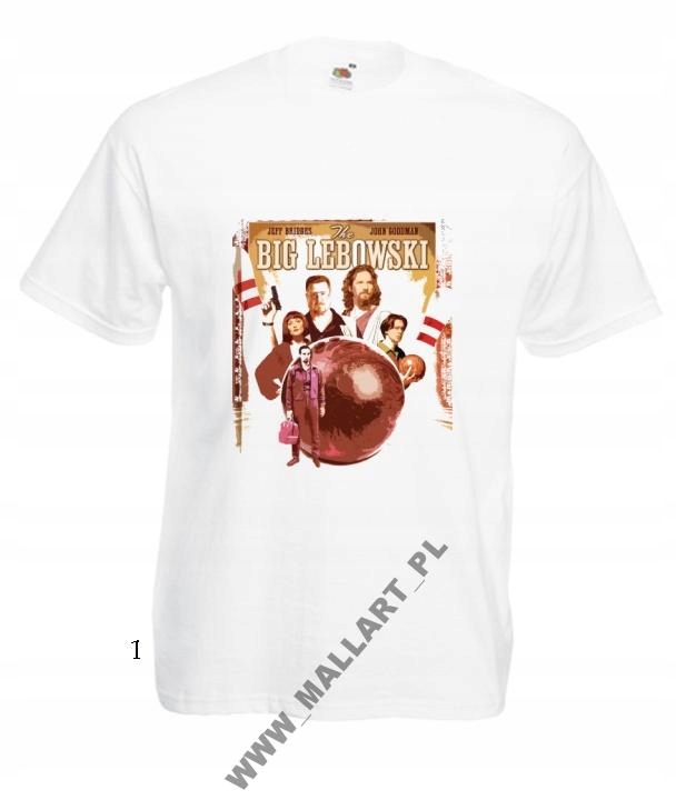 

Męska Koszulka Big Lebowski Dude Wzory
