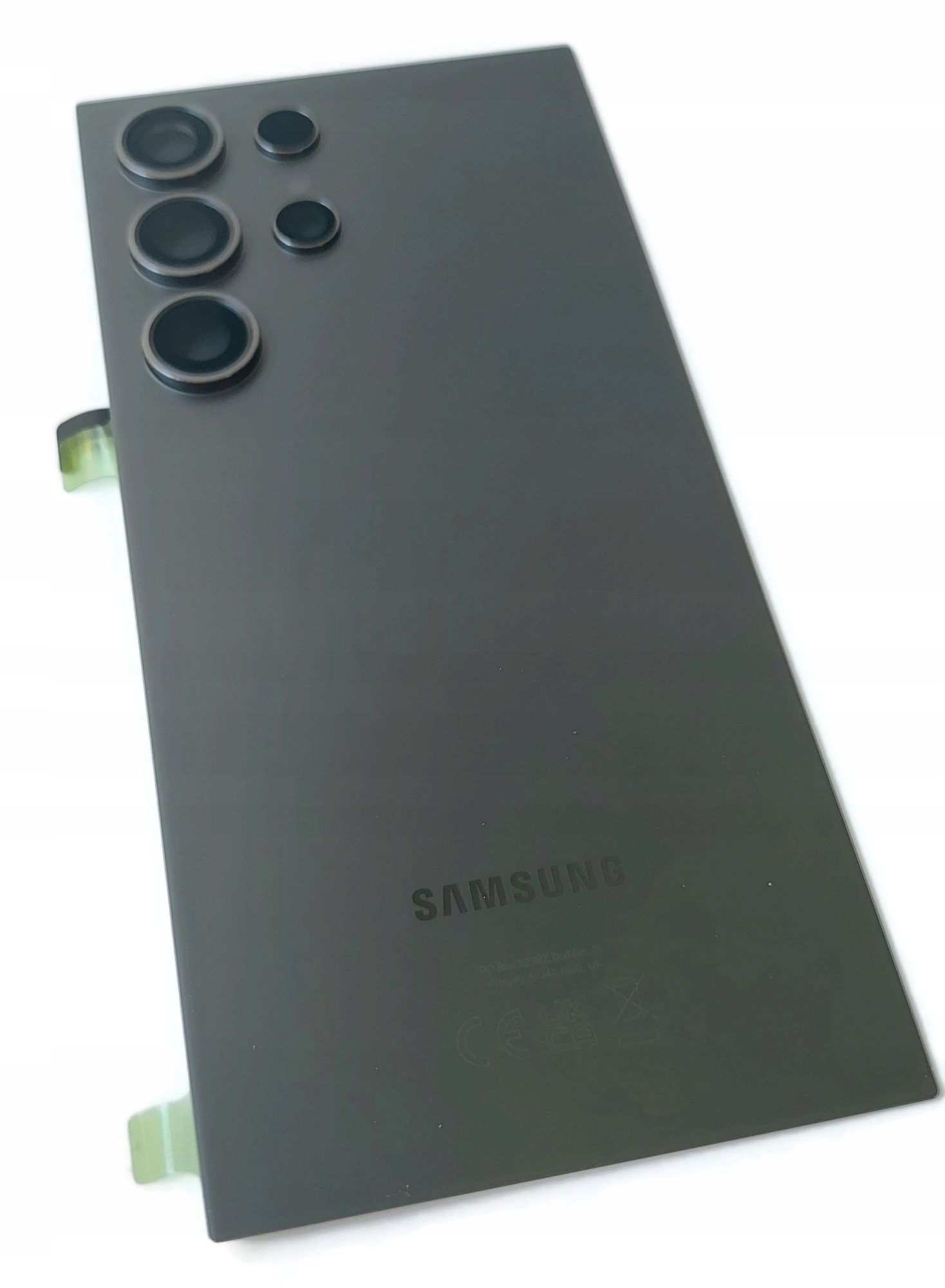 Org Zadní zadní kryt originální pro Samsung Galaxy S24 Ultra SM-S928 černý