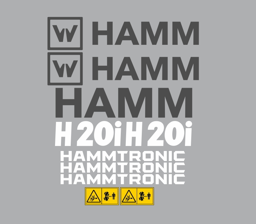 Samolepky samolepka Hamm H 20i